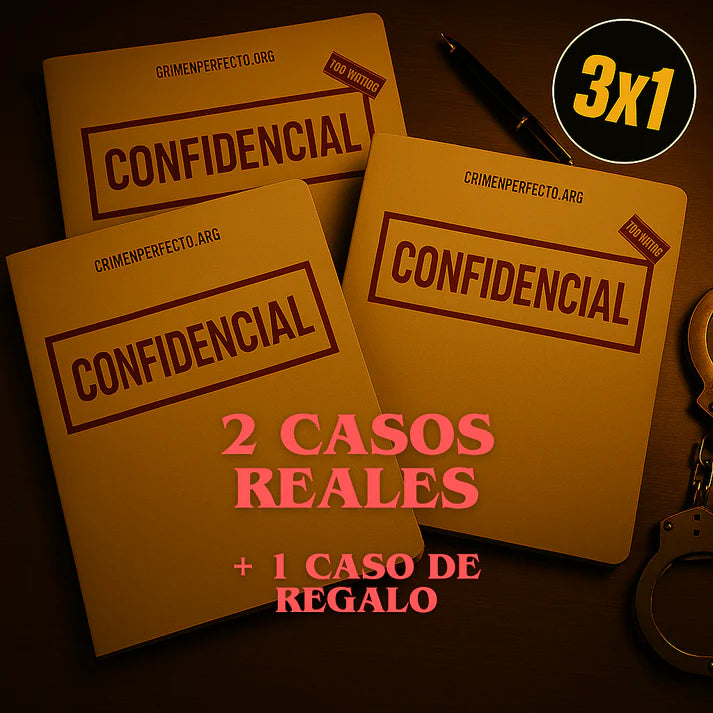 JUEGO DE INVESTIGACION - HOY 3X1 - LLEVATE 3 CASOS REALES