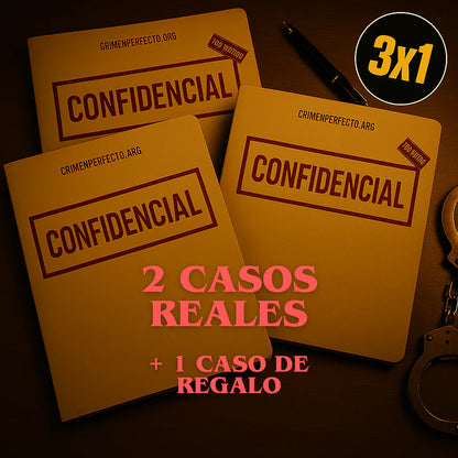 JUEGO DE INVESTIGACION - HOY 3X1 - LLEVATE 3 CASOS REALES