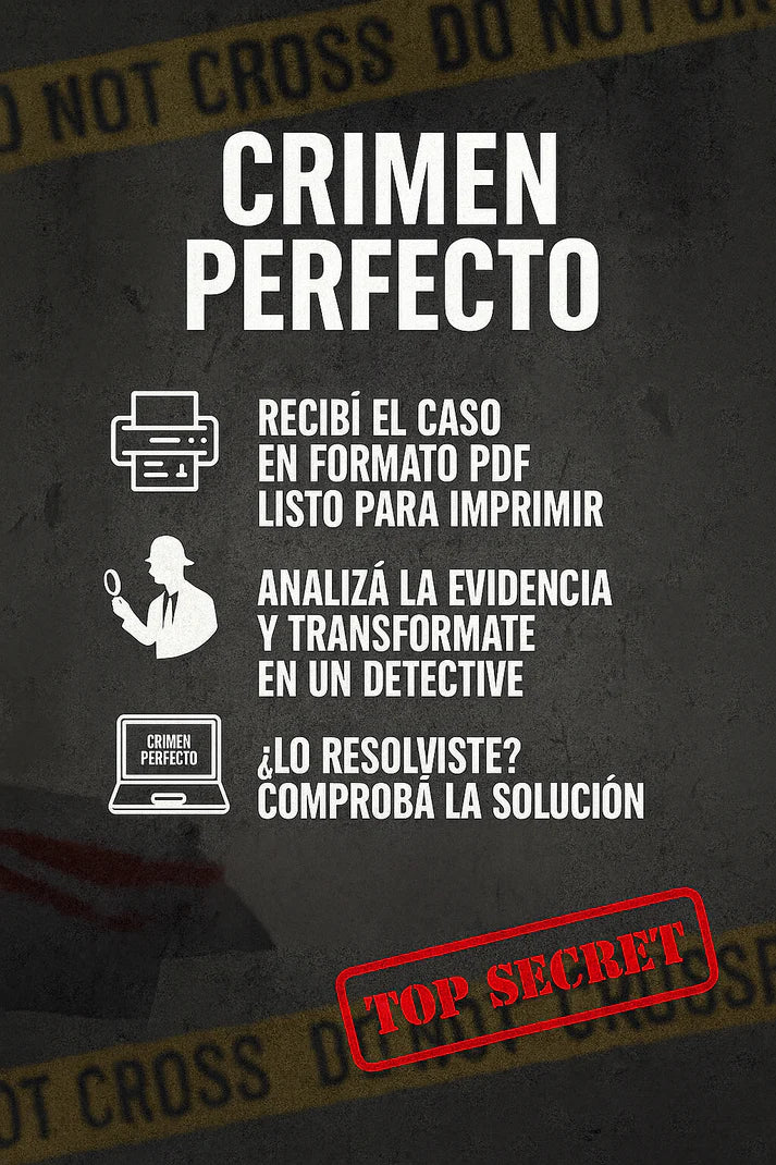 JUEGO DE INVESTIGACION - HOY 3X1 - LLEVATE 3 CASOS REALES